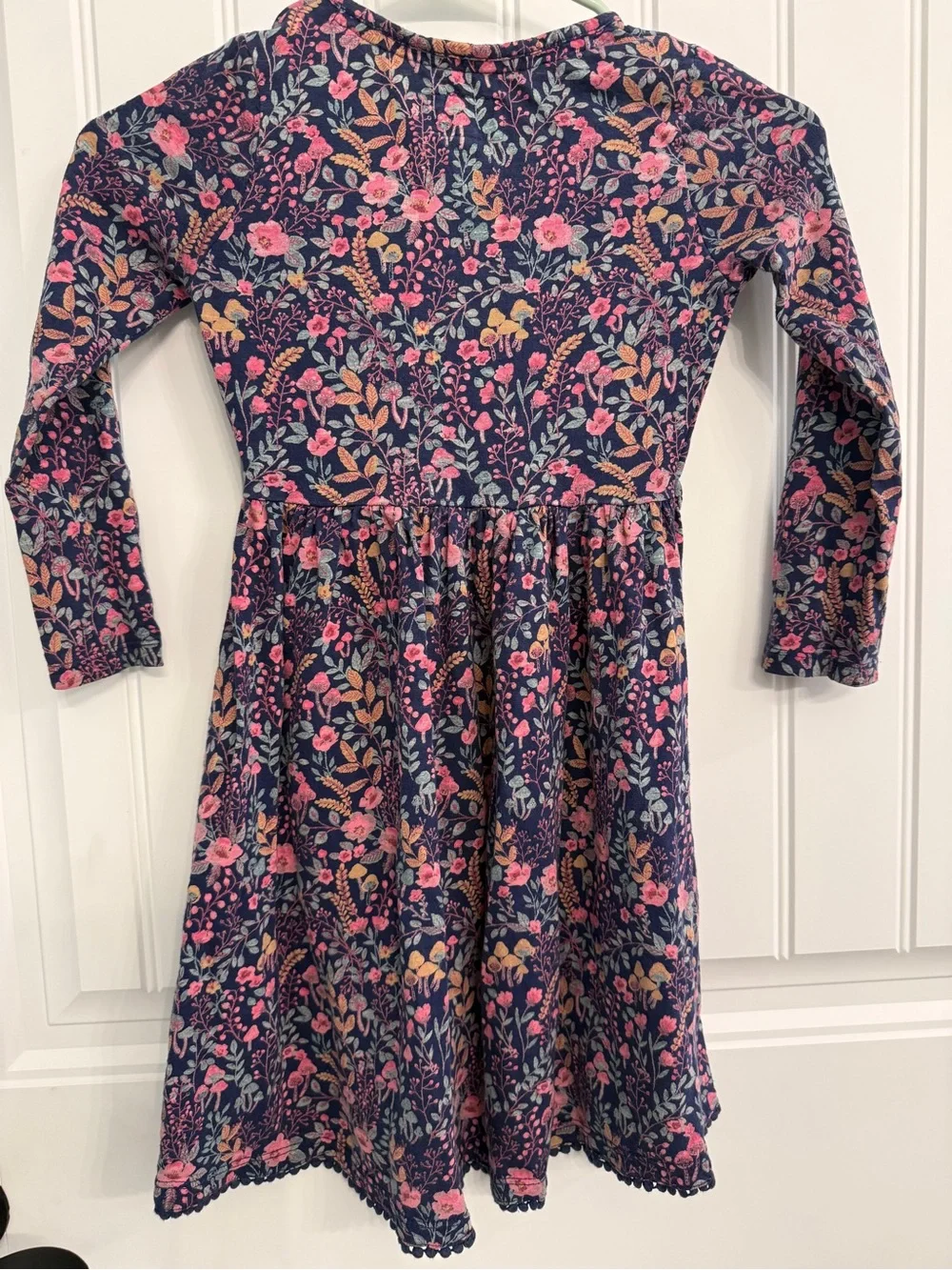 Mantaray brand (a very popular UK brand) Girls Floral & mushroom Dress.